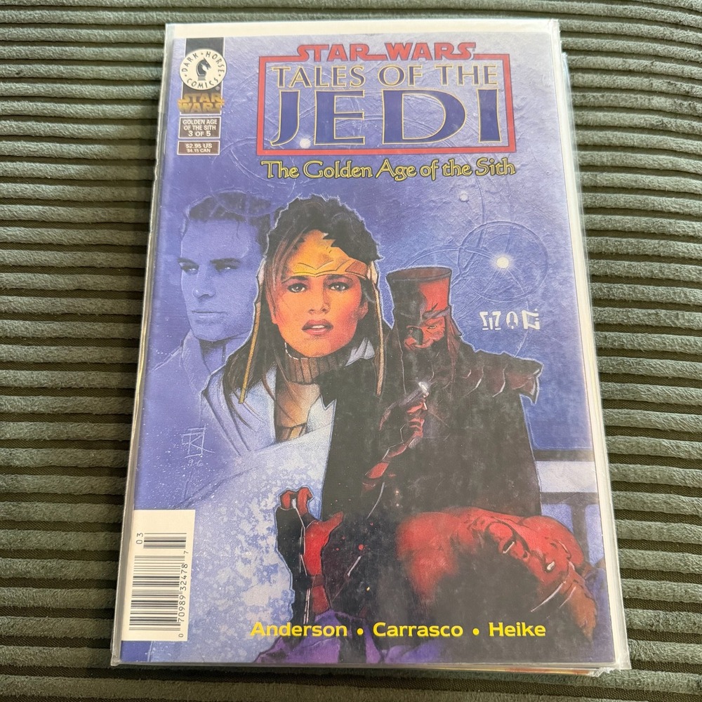 Dark Horse Star Wars Tales of the Jedi Golden Age of the Sith 3 1996 Comic Book